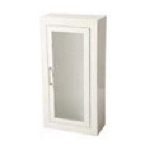  JL Industries 1017F10 Ambassador Cabinet-Full Glazing Door-Primed Steel-Semi Recessed-3in Round Edge by JL Industries