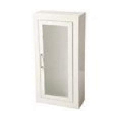  JL Industries 1017F10 Ambassador Cabinet-Full Glazing Door-Primed Steel-Semi Recessed-3in Round Edge by JL Industries