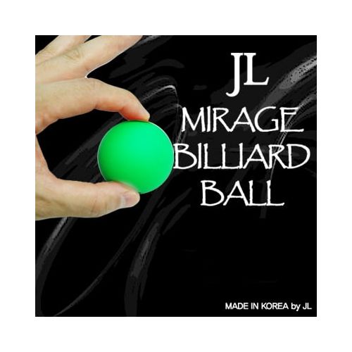  JL Magic Mirage Billiard Balls by JL (GREEN, single ball only) - Trick