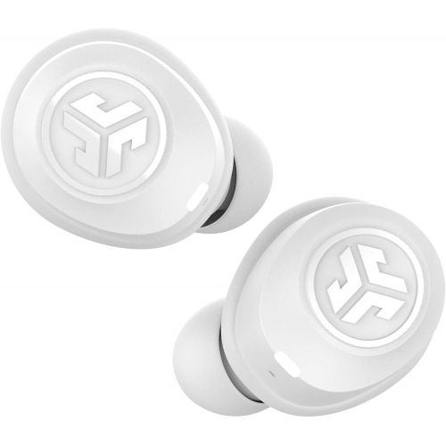  JLab JBuds Air True Wireless Signature Bluetooth Earbuds + Charging Case White IP55 Sweat Resistance Bluetooth 5.0 Connection 3 EQ Sound Settings: JLab Signature, Balanced, Bass Bo