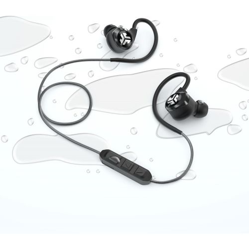  JLAB JLab Audio Epic Bluetooth 4.0 Wireless Sports Earbuds with 10 Hour Battery & IPX4 Waterproof Rating - BlueGraphite