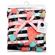 JLIKA Baby Blanket for Girls Swaddle Newborn Receiving Blankets - Coral (30x40) Large