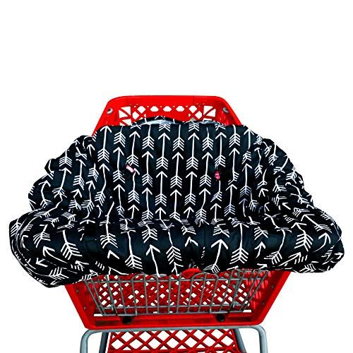  [아마존베스트]JLIKA Shopping cart Covers for Baby | High Chair and Grocery Cover for Babies | Infants |Toddlers Trolley Seat...