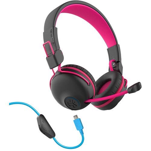  JLab JBUDDIES Play Wireless Gaming Kid's Headset (Pink)