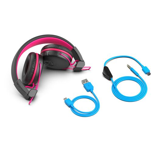  JLab JBUDDIES Play Wireless Gaming Kid's Headset (Pink)