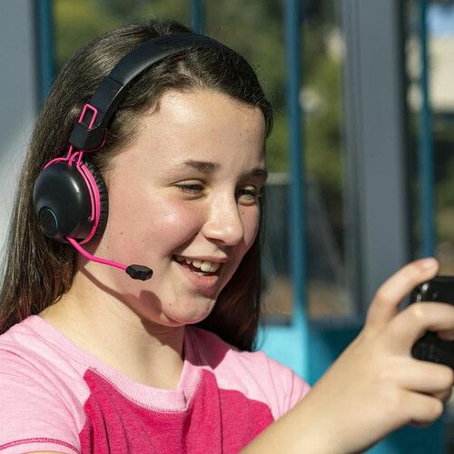  JLab JBUDDIES Play Wireless Gaming Kid's Headset (Pink)