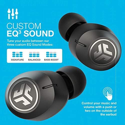  [아마존베스트]JLab Audio JBuds Air ANC True Wireless Earbuds, In-Ear Bluetooth Headphones and USB Charging Box, with Active Noise Cancellation, Signature 3 EQ Sound