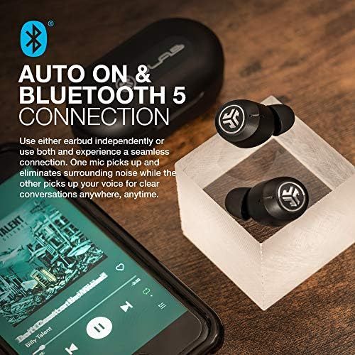  [아마존베스트]JLab Audio JBuds Air ANC True Wireless Earbuds, In-Ear Bluetooth Headphones and USB Charging Box, with Active Noise Cancellation, Signature 3 EQ Sound