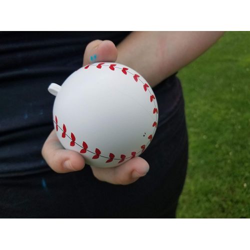  [아마존베스트]J&M Gender Reveal Baseball for Baby Showers and Reveal Parties - 100% All Natural Holi Powder (Pink)