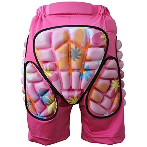  JMsDream 3D Padded Protection Hip EVA Short Pants Protective Gear for Kids & Adults Skating Riding Roller