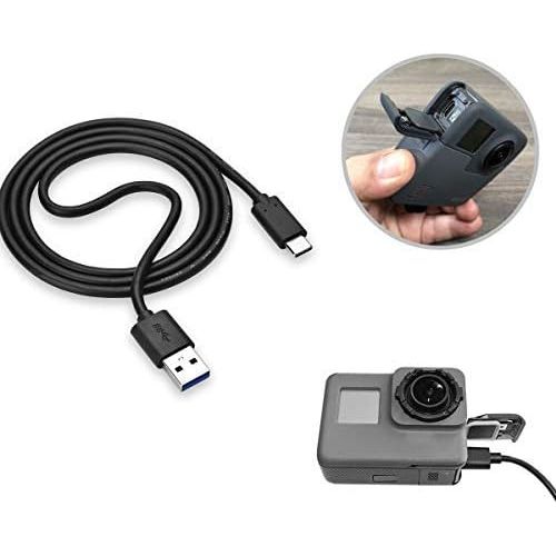  JNSupplier USB Data Sync Power Charging Cable Cord for GoPro HERO7 Black Fusion Camera Accessories (3FT)