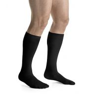 JOBST Activewear 20-30 mmHg Knee High Compression Socks, Large Full Calf, Cool Black