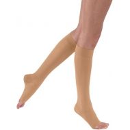 JOBST UltraSheer Knee High 15-20 mmHg Compression Stockings, Open Toe, X-Large, Sun Bronze