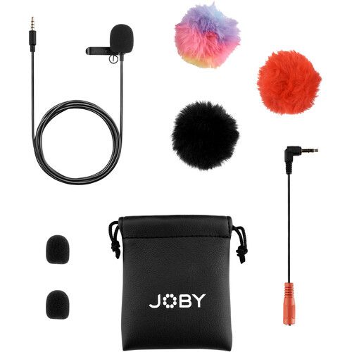  JOBY Wavo LavMobile Clip-On Lapel Microphone (5.9' Cable)