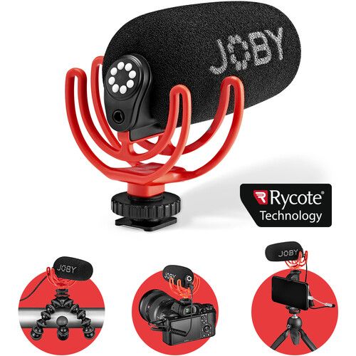  JOBY Wavo On-Camera Vlogging Microphone