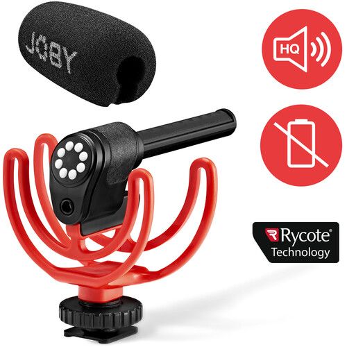  JOBY Wavo On-Camera Vlogging Microphone