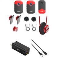 JOBY Wavo AIR 2-Person Digital Wireless Lavalier Microphone System with Fast Charging Kit (2.4 GHz)