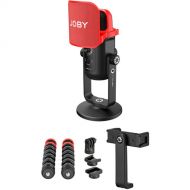 JOBY Wavo POD Desktop USB Microphone Value Kit with Phone Mount