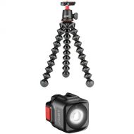 JOBY GorillaPod 3K Flexible Mini-Tripod with Ball Head and Beamo LED Kit