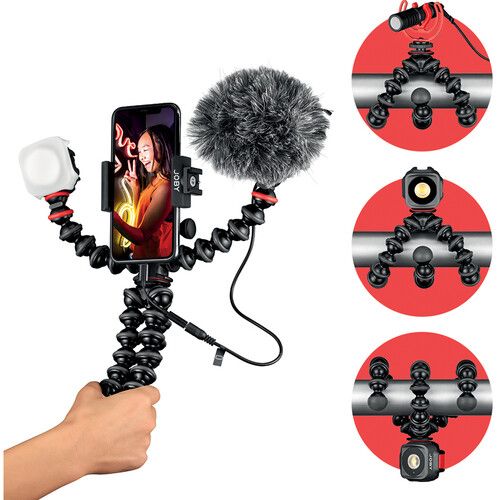  JOBY GorillaPod Mobile Vlogging Kit