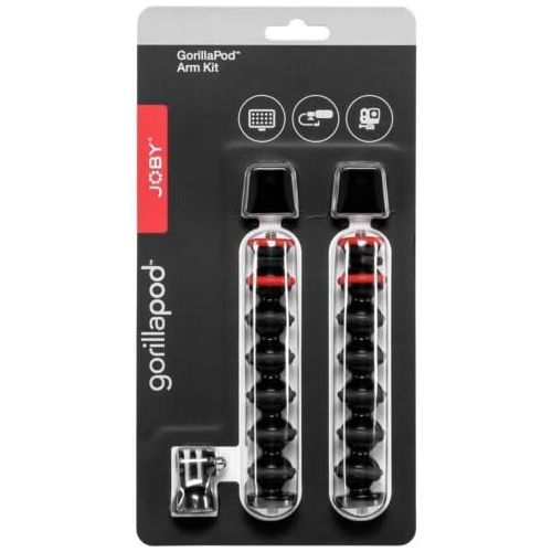  [아마존베스트]JOBY JB01532-BWW GorillaPod Flexible Arms and Mounts Accessory Kit (Suitable for Smartphones, iPhone, Action Cameras, Flash, LEDs, Microphone)