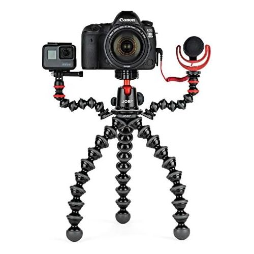  [아마존베스트]JOBY JB01532-BWW GorillaPod Flexible Arms and Mounts Accessory Kit (Suitable for Smartphones, iPhone, Action Cameras, Flash, LEDs, Microphone)