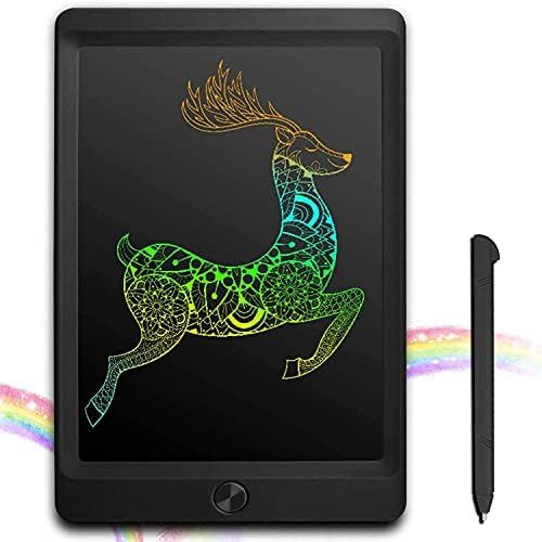  [아마존베스트]JOEAIS Colourful LCD Writing Board 8.5 Inch Electronic Writing Tablet with Pen, Digital Drawing Board with Anti-Clearance Function, Painting Graffiti Notes Writing for Children (Bl