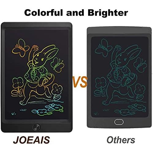  [아마존베스트]JOEAIS Colourful LCD Writing Board 8.5 Inch Electronic Writing Tablet with Pen, Digital Drawing Board with Anti-Clearance Function, Painting Graffiti Notes Writing for Children (Bl