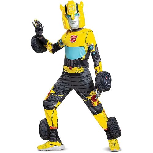  할로윈 용품JOEDOT Boys Transformers Costume - Bumblebee