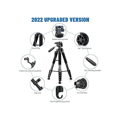  JOILCAN Tripod Camera Tripods, 74