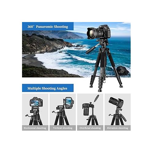  JOILCAN Tripod Camera Tripods, 74