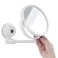 JOLY Joly Makeup Mirror for bathroom, Wall-Mounted Suction 360 Degree Rotating Adjustable Mirrors for...