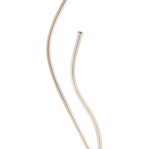  JONATHAN Y JYL7008B Cairo 63.75 LED Floor Lamp, Gold