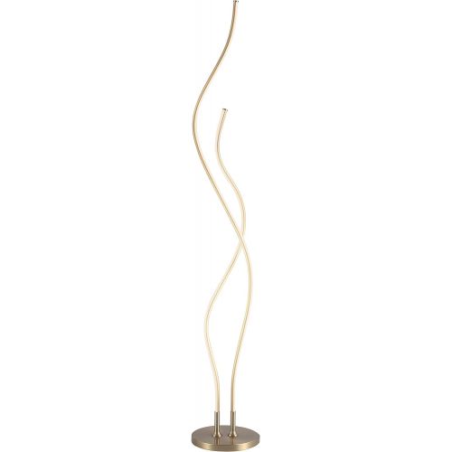  JONATHAN Y JYL7008B Cairo 63.75 LED Floor Lamp, Gold