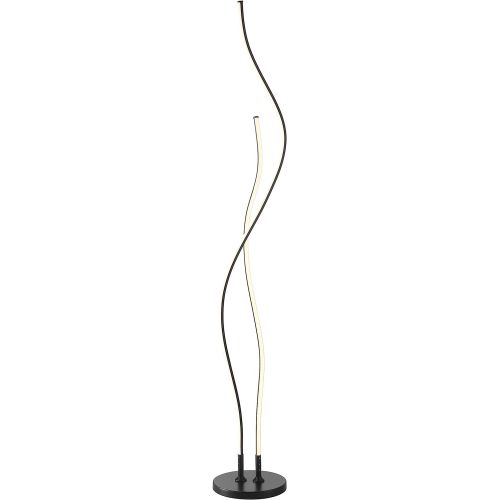  JONATHAN Y JYL7008B Cairo 63.75 LED Floor Lamp, Gold