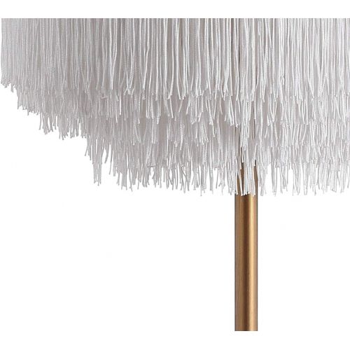  JONATHAN Y JYL9045A Coco 27.5 FringedMetal Table Lamp, Gold