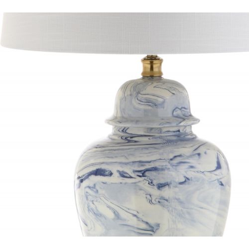  Wallace 26 Ceramic Table Lamp, BlueWhite by JONATHAN Y