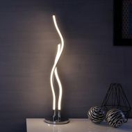 JONATHAN Y JYL7001A Collection Cairo LED Integrated Table Lamp, 26.25, Chrome