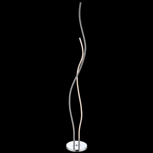  JONATHAN Y JYL7008A Cairo Led Integrated Floor Lamp, 63.75, Chrome