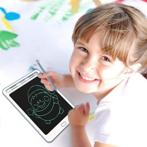  [아마존베스트]JONZOO Kids Writing Drawing Tablets Doodle Boards, 8.5 Inch LCD Writing Tablets Electronic Drawing Pads with Screen Lock and Pen, Gifts for Kids Adults at Home School Office