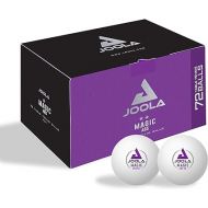 JOOLA Magic ABS 2-Star Training Table Tennis Balls, White (44216)