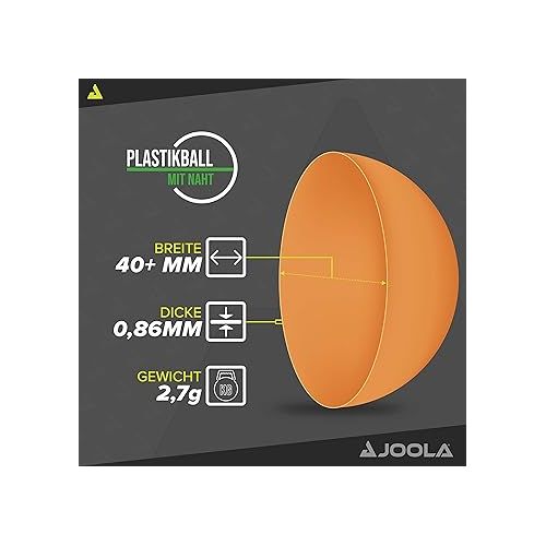  JOOLA Unisex's Training 120 Table Tennis Ball