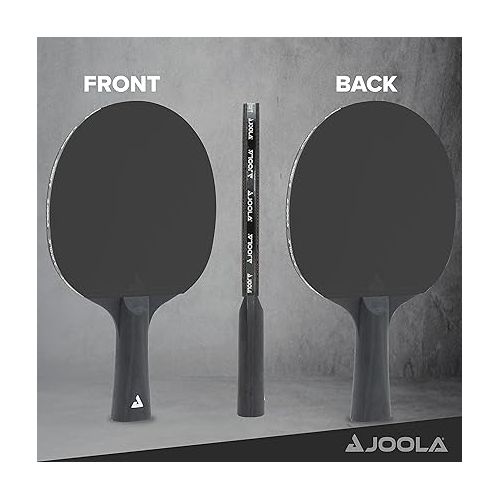  JOOLAConsists of 14 Table Tennis Bats, 30 Table Tennis Balls, 1 Storage Bag, Ideal for Families and Leisure Sports.