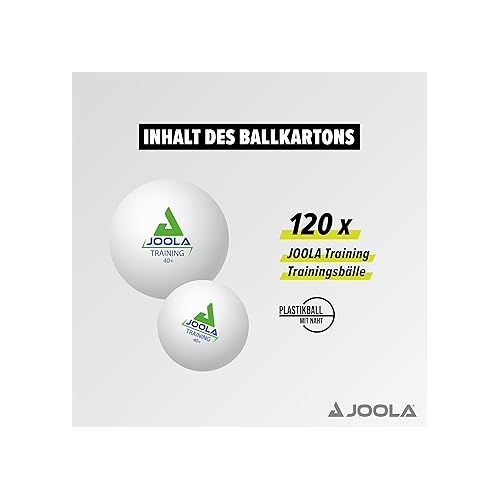  JOOLA Table Tennis Balls Training 40+ mm Diameter Premium Table Tennis Balls Pack of 120