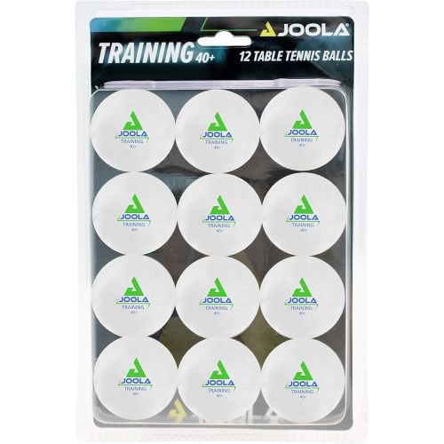  JOOLA Training 3 Star Table Tennis Balls 12, 60, or 120 Pack - 40+mm Regulation Bulk Ping Pong Balls for Competition and Recreational Play - Fun as a Cat Toy - Indoor and Outdoor C