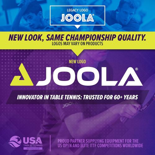  JOOLA Training 3 Star Table Tennis Balls 12, 60, or 120 Pack - 40+mm Regulation Bulk Ping Pong Balls for Competition and Recreational Play - Fun as a Cat Toy - Indoor and Outdoor C