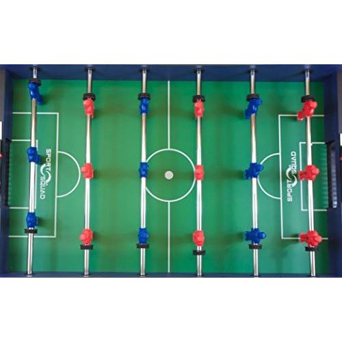  Sport Squad FX40 40 inch Table Top Foosball Table for Adults and Kids - Compact Mini Tabletop Soccer Game