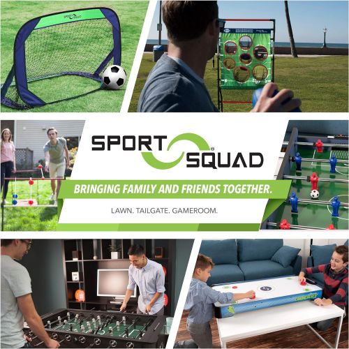  Sport Squad FX40 40 inch Table Top Foosball Table for Adults and Kids - Compact Mini Tabletop Soccer Game
