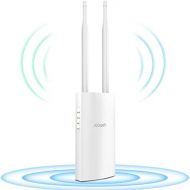 Comfast COMFAST AC1200 High Power Outdoor Wireless Access Point with Poe, 2.4GHz 300Mbps or 5.8GHz 867Mbps Dual Band 802.11AC Wireless WiFi Access PointsRouterBridge, Used for Outdoor Wi