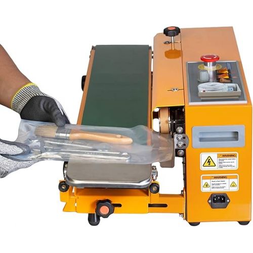  JORESTECH Industrial Continuous Band Sealer for Plastic & Laminated Bags Horizontal/Vertical CBS-630